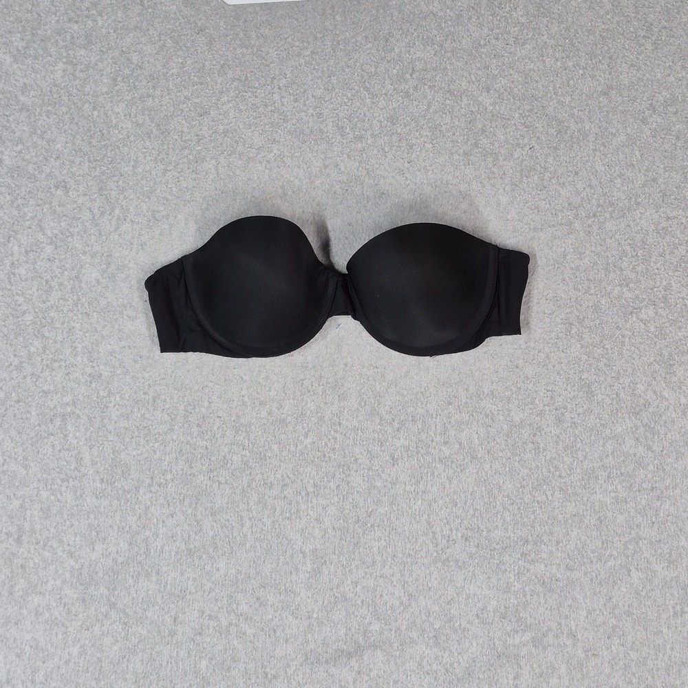 Victoria's Secret Women Bra 34A Black T Shirt Underwired Multiway READ